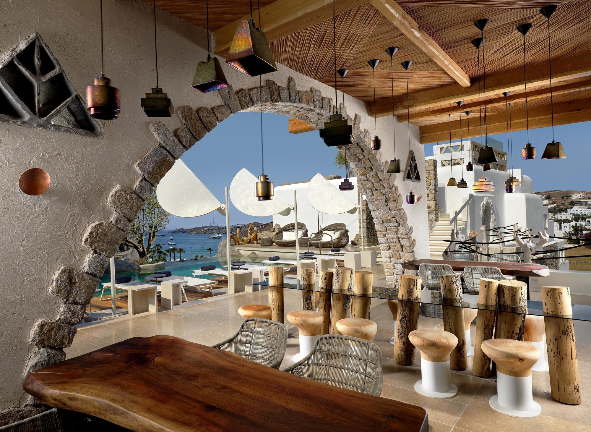 Kove Mykonos - A Myconian Collection Hotel Ornos  Restoran foto